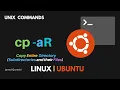 How to Copy Entire Directory Subdirectories and their Files in Linux cp - aR in Linux
