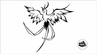Python Turtle Graphics - 14 Phoenix Art by Code Code