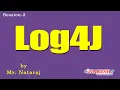 Log4J Tutorial in Java Session-2 by Mr Nataraj