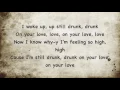 Drunk on Your Love LYRICS - Brett Eldredge