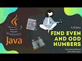 Find even and odd numbers using java stream Java Programming