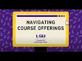 Navigating LSU Course Offerings