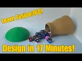 Fusion 360 Tutorial - Learn to Design a Mushroom Jar in 17 Minutes!