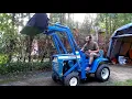 Ford garden tractor loader