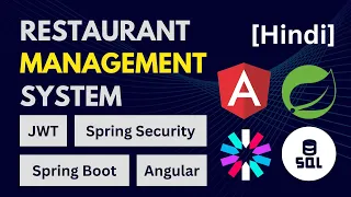 Restaurant Management System Spring Boot Angular MySQL Complete Project Hindi 2023 NEW
