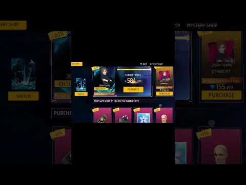 New Mystery Shop Event In Garena Free Fire x Jujutsu Kaisen