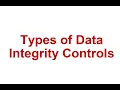 Lecture 1 Types of Data Integrity Controls default