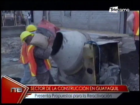 Sector de la construcción en Guayaquil presenta propuestas para la reactivación