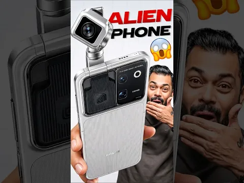 Ye Hain Alien Phone ft. Honor Robot Phone ⚡️ #Shorts
