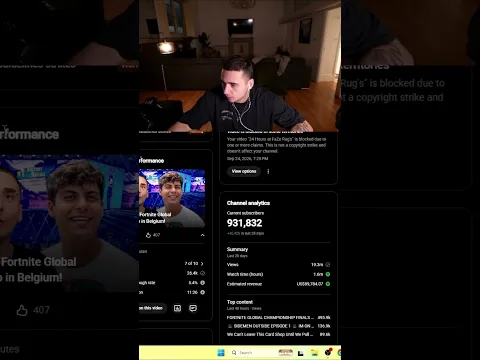 Lacy ACCIDENTALLY Leaks His YouTube Revenue 😳