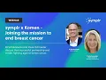 symplr x Komen - Joining the mission to end breast cancer