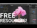 FAST Trees Just A Click Away - Blender