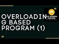 FUNCTION OVERLOADING PROGRAM IN JAVA PART 1 ICSE BOARDS