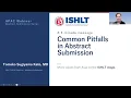 ISHLT2027 Abstract Submission Webinar Best Practices 22 July 2026