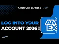 How to Log Into Your American Express Account 2026