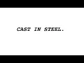 a-ha - Cast In Steel