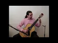 Lo fill del rei by Miguel Llobet - Classical Guitar performed by Brian Margell