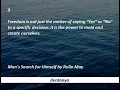 Man s Search for Himself by Rollo May