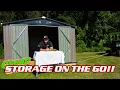 Less than 500 Storage on Amazon - AECOJOY 8x10 Storage Shed