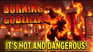 BURNING GODZILLA DESTROYED THE ENTIRE SERVER! 😱🔥 (KAIJU UNLEASHED)