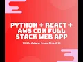 Live Coding - Python React and the AWS CDK
