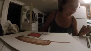 Episode 309 – Auction of a Painting of Norna  – Life of a Gypsy Day 206