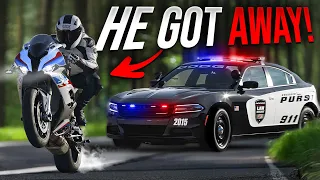 BIKERS VS COPS Motorcycle Police Chase