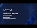 Download Lagu OPSWAT IT/OT Platform: Securing Critical Infrastructure | Alessandro Porro, VP Global Channels