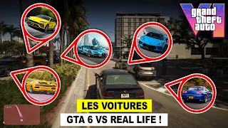 LES VOITURES DE GTA 6 DANS LA VRAIE VIE ! Bugatti, Lamborghini, Ferrari, Porsche, BMW…