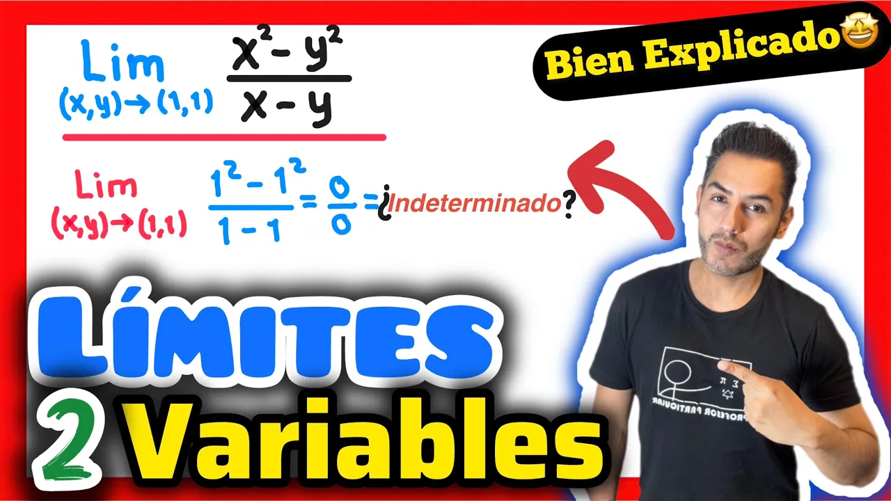 ✅LÍMITES de Funciones de 2 VARIABLES [𝙉𝙤 𝙢á𝙨 𝙍𝙚𝙥𝙧𝙤𝙗𝙖𝙧 😎​🫵​💯​| CÁLCULO MULTIVARIABLE