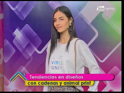 Tendencias en diseños con cadenas y animal print