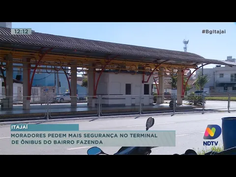 Moradores pedem mais segurança no terminal de ônibus do bairro Fazenda
