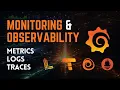 Monitoring Observability with Grafana Stack Prometheus Loki Tempo Alloy Real Project Go API