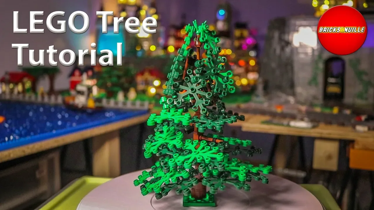 Cam Builds Lego Advent Calendar 2020 60268 8th December 2020 Christmas Tree. 
