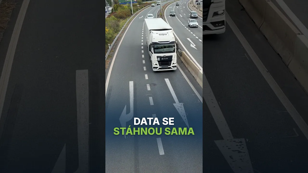 Data z tachografu se stáhnou sama – dálkové stahování