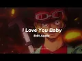 I Love You Baby - Frank Valli [Audio Edit]