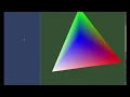 Hello Triangle using pyOpenGL