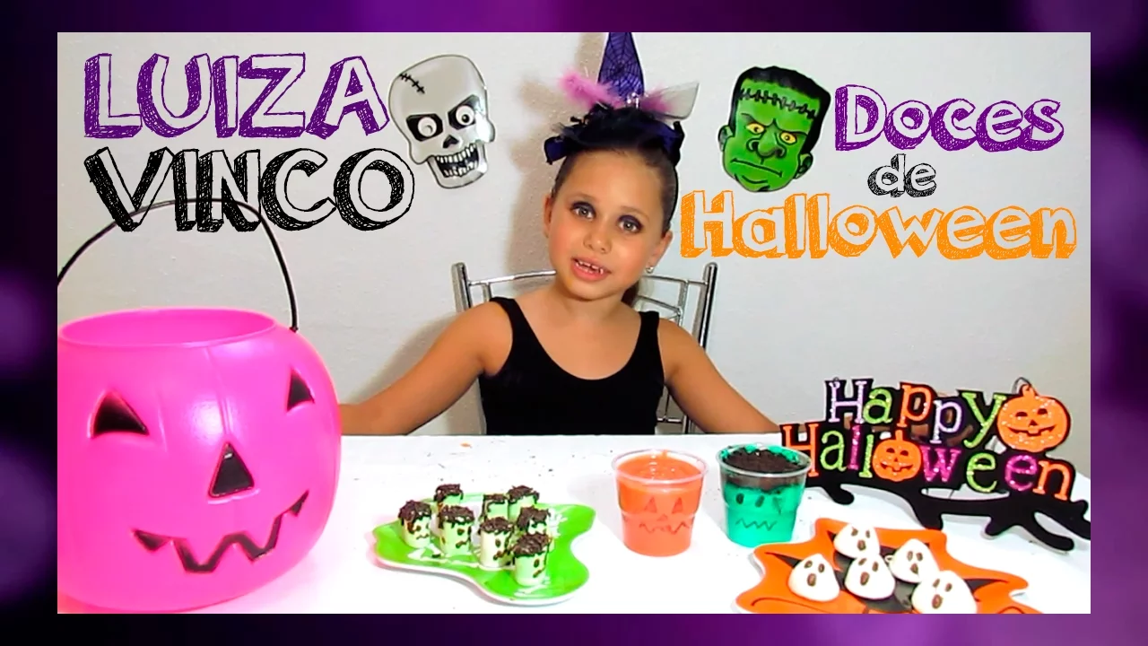 RECEITAS DE DOCES PARA O HALLOWEEN LUIZA VINCO