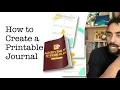 How to Create a Printable Journal to Enhance Your Course