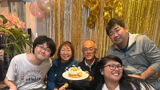 my japanese father in law s birthday celebration birthday japan injapan japanese jp fun