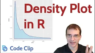 How to Make a Density Plot in R