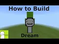 How to Build Dream v 1 Redo Minecraft Skin Tutorials