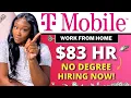 T-MOBILE WORK FROM HOME ENTRY LEVEL WFH JOBS REMOTE JOBS 2023