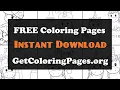 Free unicorn coloring pages for adults
