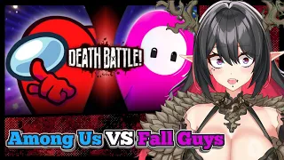 Elara Reacts To Among Us VS Fall Guys - DEATH BATTLE!
