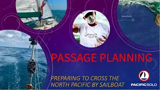 Passage Planning for an Ocean Crossing by Sailboat  ( sailing  waypoint  travel vlog )