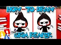 How To Draw The Grim Reaper Cute Cartoon