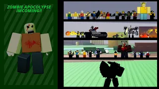 GIANT ZOMBIES VS ALL SPAWNABLE ENEMIES IN COMBAT INITIATION