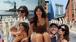 Minha família veio me visitar nos EUA 🥹 + 2 dias inesquecíveis em NYC