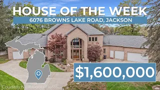 MLive House of the Week 6076 Browns Lake Road in Jackson
